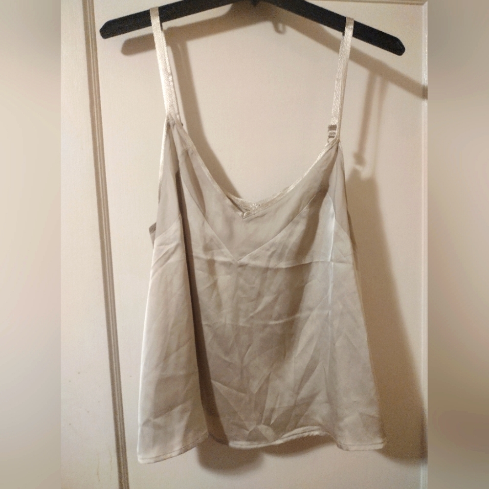 A New Day Silver Camisole, XXL, NWT